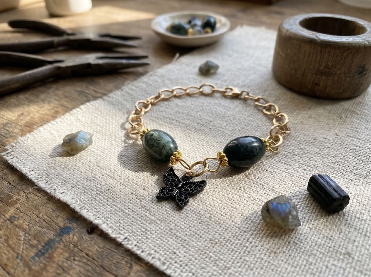 Materials — ethically sourced gemstones and precious metals